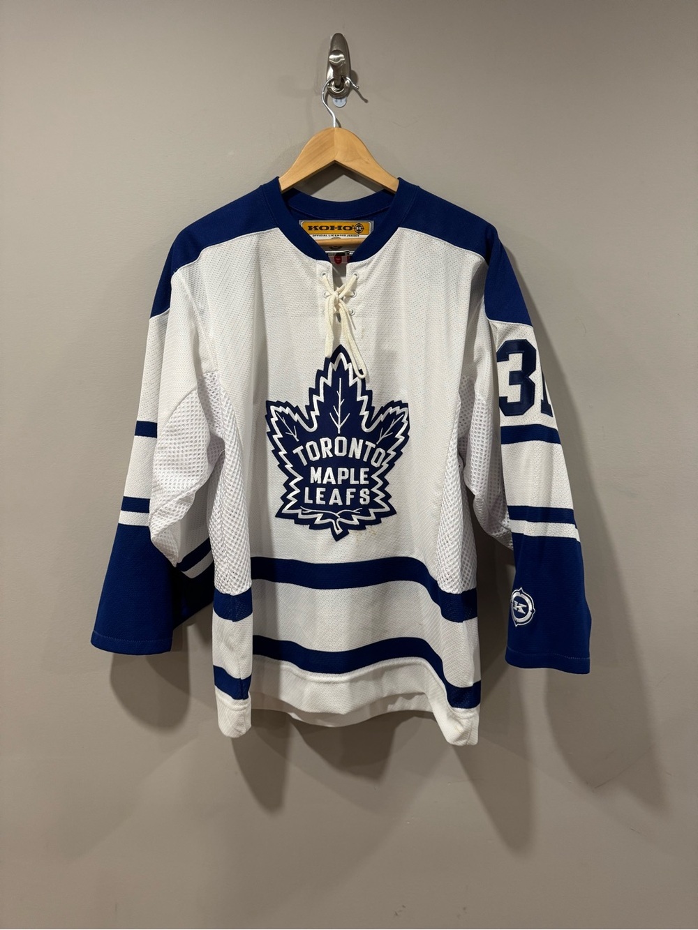 Vintage Curtis Joseph Toronto Maple Leafs Maska CCM Hockey Jersey - Original